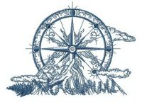 All over the world embroidery design