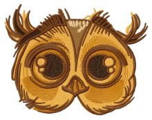 Cute owl 6 embroidery design