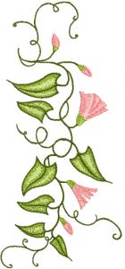 Bindweed  embroidery design