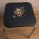 Chair cover with Chicago wolves logo embroidery