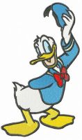 Hi Donald embroidery design