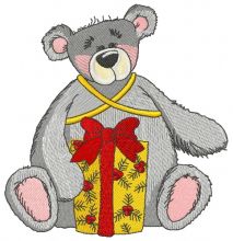 Teddy bear fairy 8 embroidery design