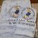 Towels with Peter rabbit embroidery design