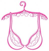 Bra 2 embroidery design