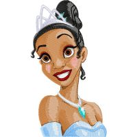 Princess and the Frog 1 embroidery design