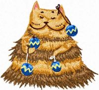 I'm Christmas Tree embroidery design