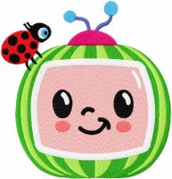 Cocomelon embroidery design