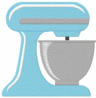 Kitchen stand mixer free embroidery design