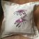 pillow with shadow flower free embroidery design