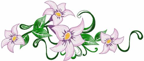 lily free embroidery design 10