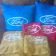 Ford Logo design on colorful embroidered pillowcases