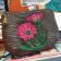 Embroidered women bag with Mammillaria design