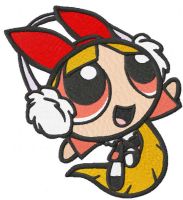 Winter Blossom embroidery design