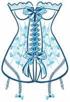 Corset 2 embroidery design