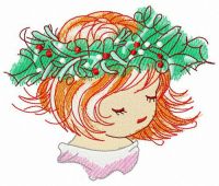 Windy dreams embroidery design