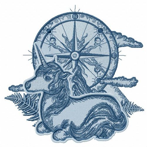 Searching for unicorn machine embroidery design