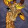 Funny giraffe embroidered design