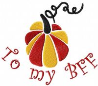 To my BFF free embroidery design