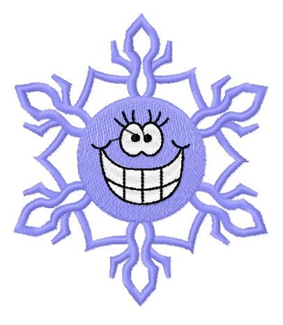 Snowflake 7 machine embroidery design