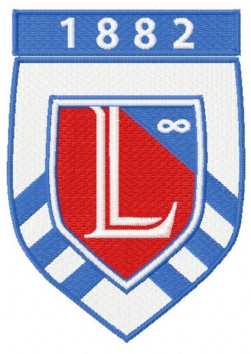 Lane College logo machine embroidery design