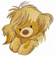 My adorable puppy embroidery design