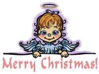 Angel with poster 5 embroidery design