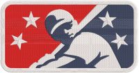 Minor League Baseball logo 2023 embroidery design