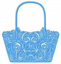 Stylish handbag 2 embroidery design