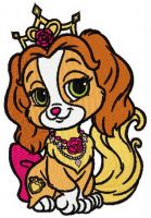 Teacup embroidery design