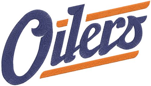 Edmonton Oilers jersey logo 2025 embroidery design