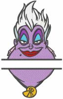 Ursula monogram embroidery design