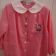 Hello Kitty embroidered on cute pink shirt