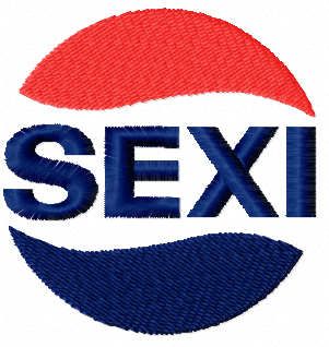 Sexi embroidery design