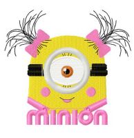 Cute Minion 2 embroidery design