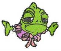 No girls clothes embroidery design