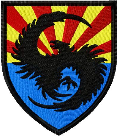 111th Military Intelligence brigade logo embroidery design
