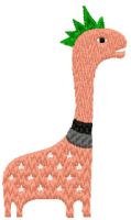 Cute Dino embroidery design