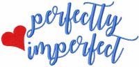 Perfectly imperfect free embroidery design