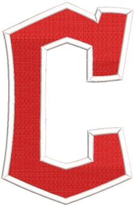 Cleveland Guardians Jersey Logo embroidery design