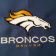 Denver Broncos Logo embroidery  design on pillowcase