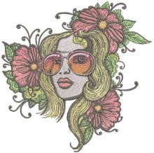 Summer in my soul embroidery design