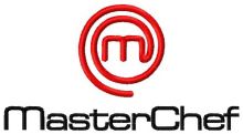 MasterChef logo embroidery design