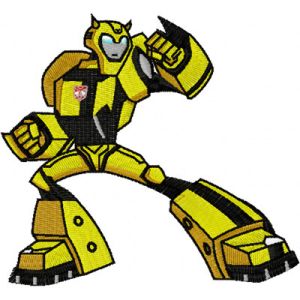 Transformers - desenho de bordado Bumblebee 1