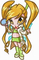 Pixie 1 embroidery design