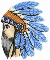 Indian teen embroidery design