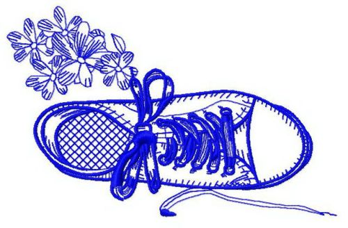 Gumshoes 3 machine embroidery design