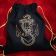 Small gift bag for treasure embroidered Anchor free design