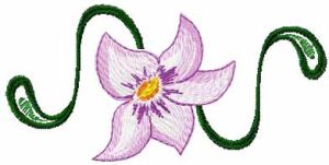 Lily 13 embroidery design