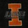 Illinois Fighting Illini logo design on towel embroidered