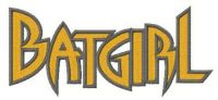 Batgirl word embroidery design